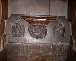 St Mary the Virgin Higham Ferrers Northamptonshire early 15th century medieval misericord misericords misericorde misericordes Miserere Misereres choir stalls woodwork mercy seats pity seats Higham Ferrers n7.2.jpg